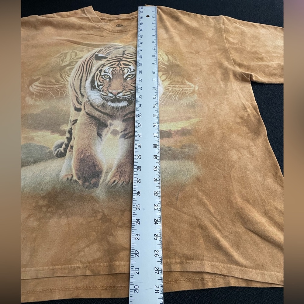 The Mountain tie dye Tiger graphic tee sz XL - Picture 6 of 9